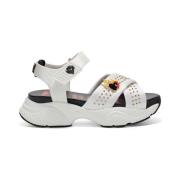 Sandalen Ed Hardy Flaming sandal white