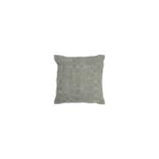 Kussens J-line COUSSIN CARR PETIT CUIR VE (45x45x8cm)