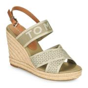 Sandalen Tommy Hilfiger Tommy Webbing High Wedge Sandal