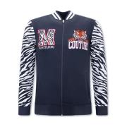 Sweater Tony Backer Vest Print Tiger