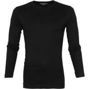 T-shirt Garage Basic T-shirt Longsleeve Zwart