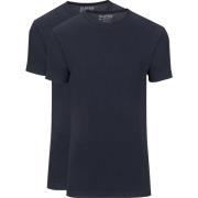 T-shirt Slater 2-pack Basic Fit T-shirt Navy