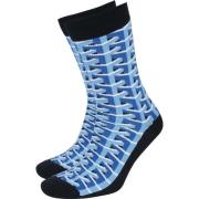 Socks Suitable 3D Pattern Sokken Blauw
