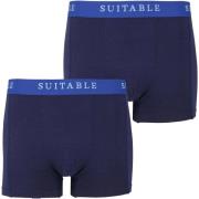 Boxers Suitable Bamboe Boxershorts 2-Pack Navy