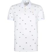 T-shirt No Excess Polo Print Wit