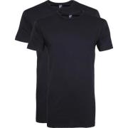 T-shirt Alan Red Derby Extra Lang T-Shirt Navy (2-Pack)