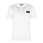Polo Shirt Korte Mouw Les Hommes LKT500 731U | Slim Fit Pique Polo wit...