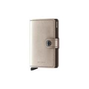 Portemonnee Secrid Miniwallet Metallic - Champagne