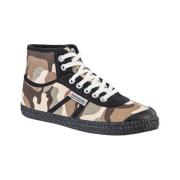 Sneakers Kawasaki Camo Canvas Boot K202418 8885 Various Brown