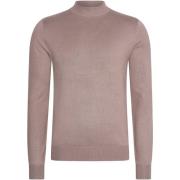 Sweater Mario Russo Turtle Neck Trui Deep Taupe