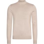 Sweater Mario Russo Turtle Neck Trui Plaza Taupe