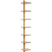 Manden en dozen Furniteam Design Wandrek met Zeven Lagen