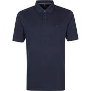 T-shirt Casa Moda Polo Stretch Donkerblauw