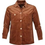 Sweater Blue Industry Overshirt Corduroy Cognac