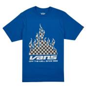 T-shirt Korte Mouw Vans REFLECTIVE CHECKERBOARD FLAME SS