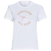 T-shirt Korte Mouw Converse FLORAL CHUCK TAYLOR ALL STAR PATCH