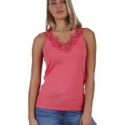 Blouse Admas Tanktop Escote Guipur