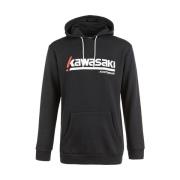 Trui Kawasaki Killa Unisex Hooded Sweatshirt K202153 1001 Black