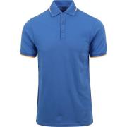T-shirt Suitable Fluo B Polo Blauw