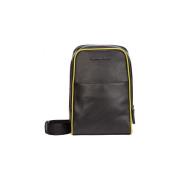 Schoudertas Emporio Armani Leather Messenger Bag