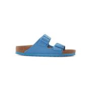 Sandalen Birkenstock Arizona Rivet Logo 1024425 Narrow - Sky Blue