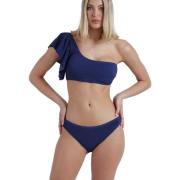 Bikini Admas Tweedelige asymmetrische voorgevormde bikiniset met ruche...