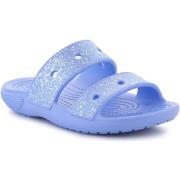 Sandalen Crocs CLASSIC GLITTER SANDAL KIDS MOON JELLY 207788-5Q6