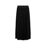 Rok Only Skirt Melisa Plisse - Black