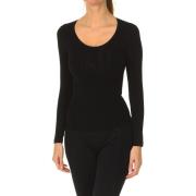 T-Shirt Lange Mouw Intimidea 212593-NERO