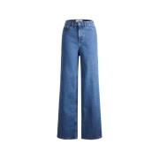 Broek Jjxx Calças Tokyo Wide NOOS - Medium Blue Denim