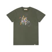 T-shirt Rvlt Revolution Regular T-Shirt 1333 CYC - Army