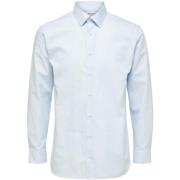 Overhemd Selected Regethan Classic Overhemd Lichtblauw