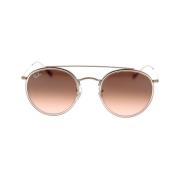 Zonnebril Ray-ban Occhiali da Sole Round Double Bridge RB3647N 9069A5