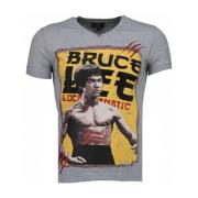 T-shirt Korte Mouw Local Fanatic Bruce Lee Hunter