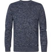 Sweater Petrol Industries Pullover Trui Melange Navy