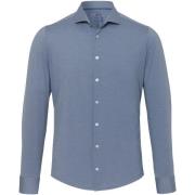 Overhemd Lange Mouw Pure The Functional Shirt Grijs Blauw