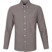 Overhemd Lange Mouw Colorful Standard Overhemd Storm Grey