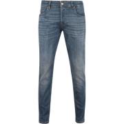 Jeans Cast Iron Shiftback Jeans Blauw NBD