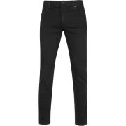 Jeans Alberto Slim DS Dual Flex Denim Zwart