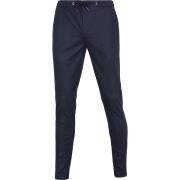 Broek Suitable Chino Das Pied de Poule Navy