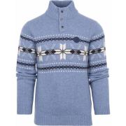 Sweater New Zealand Auckland NZA Mocker Trui Ngakeketa Blauw