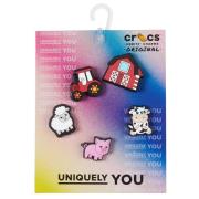 Schoenaccessoires Crocs JIBBITZ CUTESY FARM ANIMAL 5 PACK