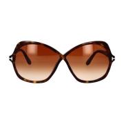 Zonnebril Tom Ford Occhiali da Sole Rosemin FT1013/S 52F