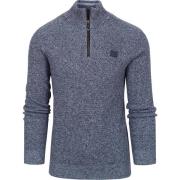 Sweater Suitable Demi-zip durable Trui Nexi Indigo