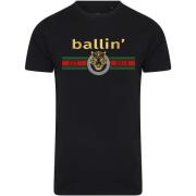 T-shirt Korte Mouw Ballin Est. 2013 Tiger Lines Shirt