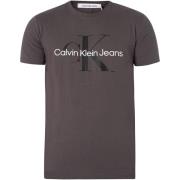 T-shirt Korte Mouw Calvin Klein Jeans Seizoensgebonden T-shirt met mon...