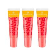 Lipgloss Essence Set van 3 Juicy Bomb Shiny Lip Glosses