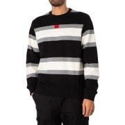 Sweater BOSS Diragol gestreept sweatshirt