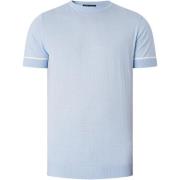 T-shirt Korte Mouw Antony Morato Malibu gebreid T-shirt