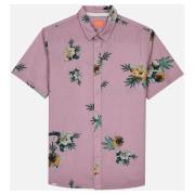 Overhemd Lange Mouw Oxbow Shirt met korte mouwen en Teahupoo-print CER...